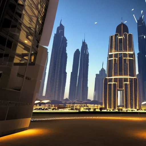 Image similar to gta : dubai, indirect lighting