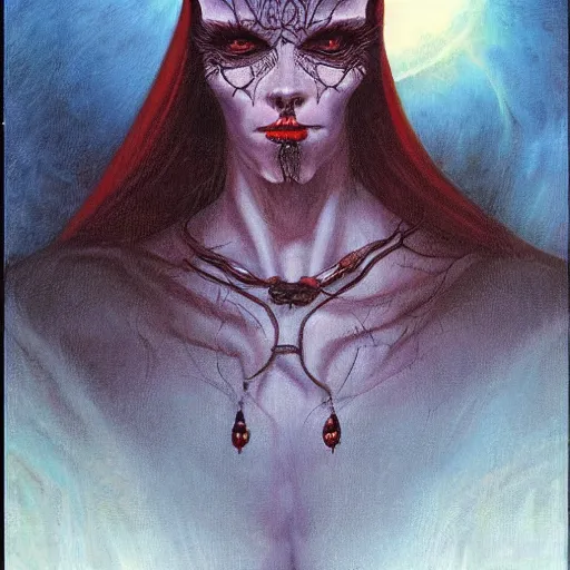 Prompt: an amazing masterpiece of art by gerald brom, the dark lord