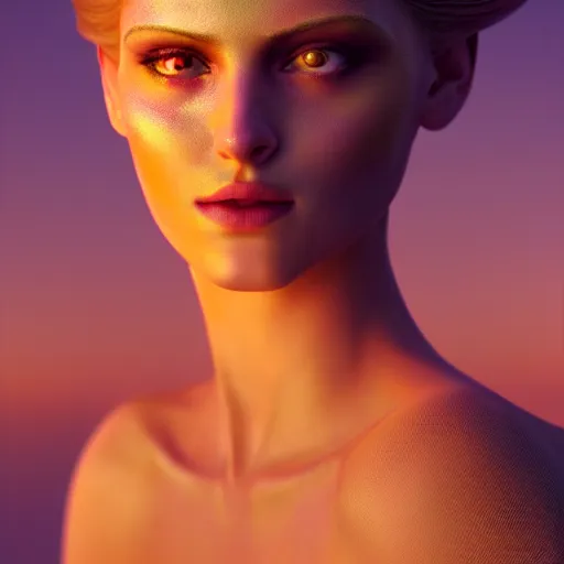 Image similar to photographic portrait of a stunningly beautiful hermetic order of the golden dawn female in soft dreamy light at sunset, contemporary fashion shoot, by edward robert hughes, annie leibovitz and steve mccurry, david lazar, jimmy nelsson, breathtaking, 8 k resolution, extremely detailed, beautiful, establishing shot, artistic, hyperrealistic, beautiful face, octane render