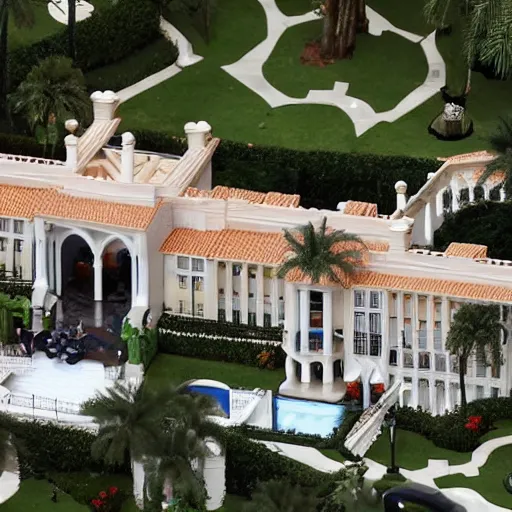 Prompt: Trump's Mar-a-lago house raided by the FBI swat Lego Set Set