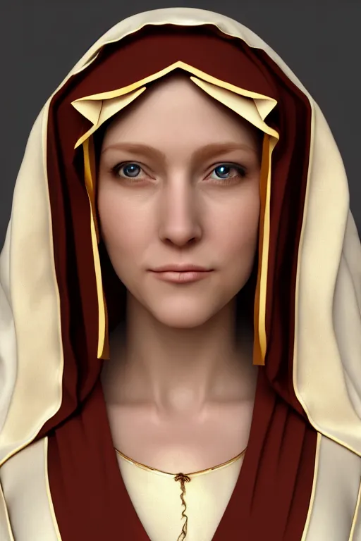 Image similar to a highly detailed and realistic photo of the virgin mary cosplay on a herogasm, artstation, 4 k, correctly anatomy, good light