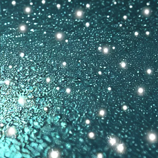 Prompt: water sparkles, ultrarealistic
