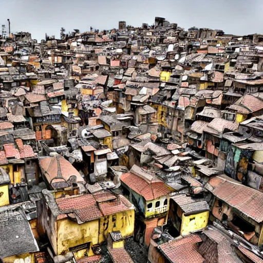 Image similar to baroque slums