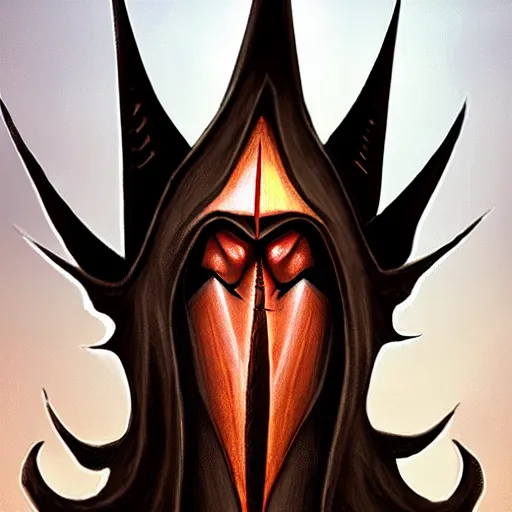 Image similar to selfie of sauron