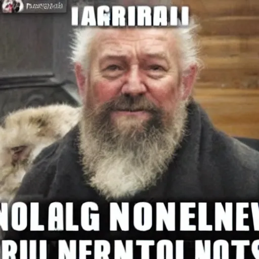 Prompt: a humilating meme about norwegian culture