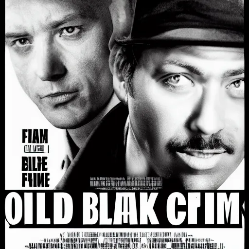 Prompt: Old Black And White Crime Movie, HD