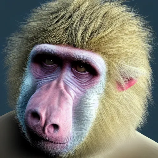 Prompt: boris johnson as a baboon, photorealistic, highly detailed 8 k