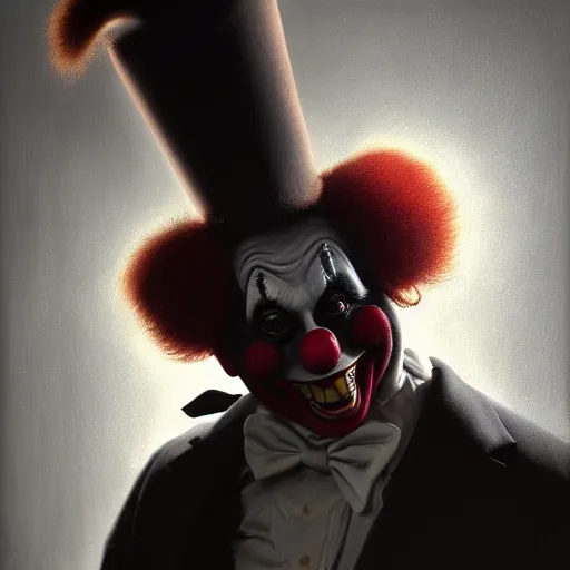 a portrait of pogo the clown, hyper realistic, octane | Stable ...