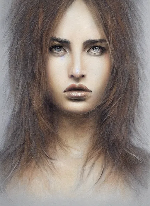 Prompt: Female face portrait. reddit.com/r/Art/top/?sort=top&t=all