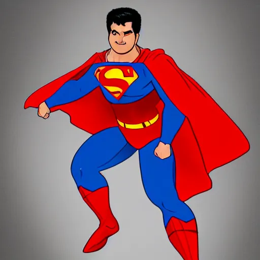 Prompt: vijay as Superman, detailed digital art, trending on artstation