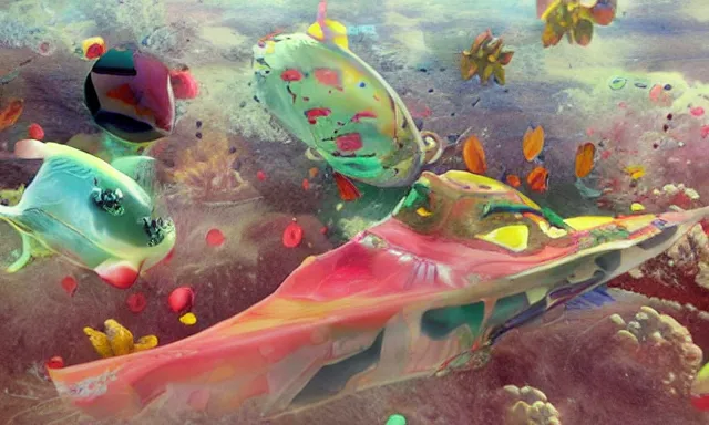 Image similar to subnautica