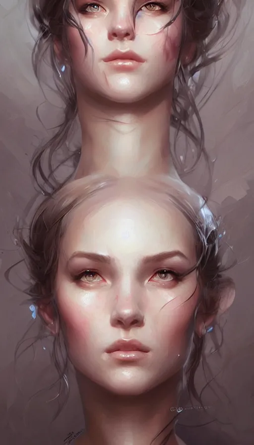 Image similar to englishwoman with a dreamy facial expression, intricate, elegant, highly detailed, digital painting, art station, concept art, smooth, sharp focus, illustration, art by artgerm and greg rutkowski and