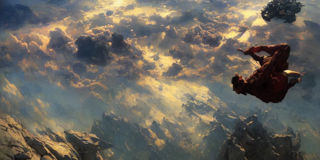 Prompt: landscape hanging upside - down from the sky two worlds facing each other horizontal symmetry inception good composition artstation illustration sharp focus sunlit vista painted by ruan jia raymond swanland lawrence alma tadema zdzislaw beksinski norman rockwell tom lovell alex malveda greg staples