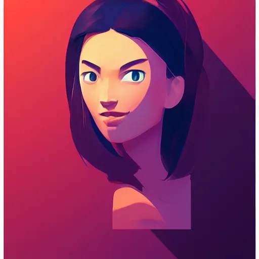 Image similar to face icon stylized minimalist atari, loftis, cory behance hd by jesper ejsing, by rhads, makoto shinkai and lois van baarle, ilya kuvshinov, rossdraws global illumination