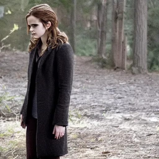 Image similar to still of emma watson in supernatural