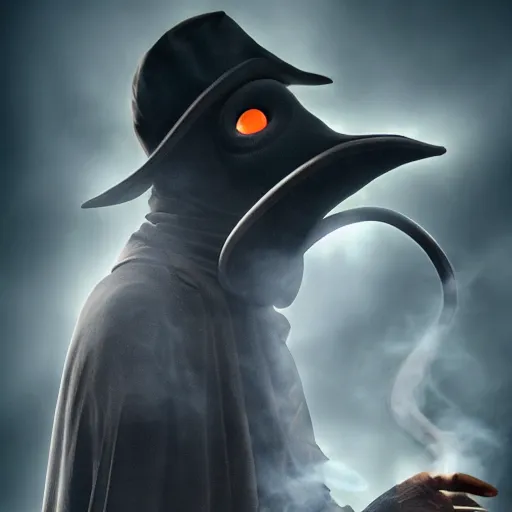 Prompt: a plague doctor, smoke, 8k, realistic, detailed