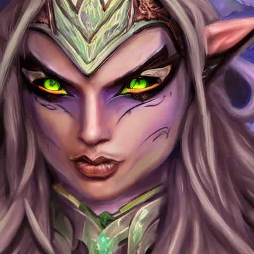 night elf warden world of warcraft fantasy character | Stable Diffusion ...