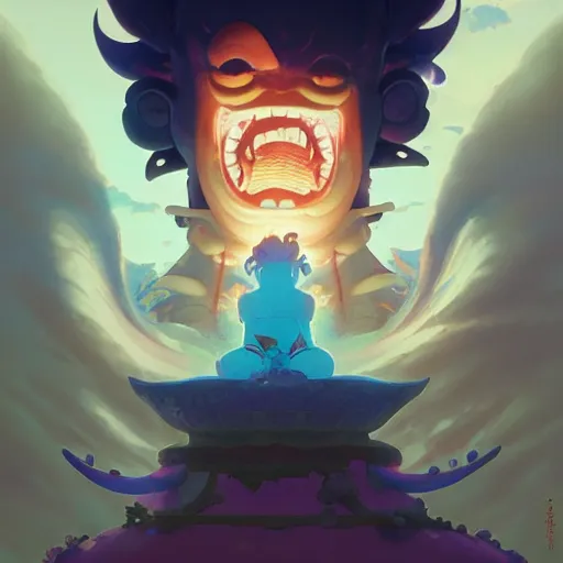 Image similar to jinbe by eiichiro oda!, greg rutkowski, loish, rhads, beeple, makoto shinkai, tom bagshaw, alphonse mucha, sharp focus, art by artgerm and greg rutkowski, stanley kubrick, backlit, harsh overhead sunlight,