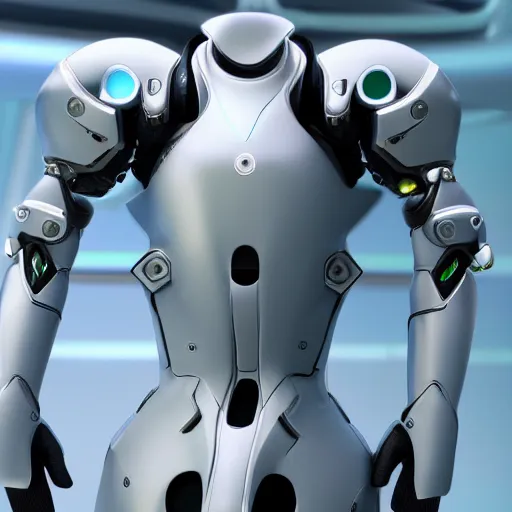 Prompt: futuristic endo - sym armor cinematic photorealistic 4 k detailed