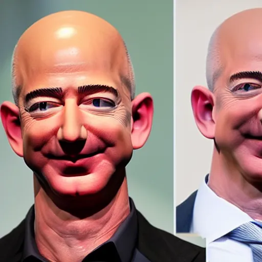 Prompt: Photo of Jeff Bezos afro hair