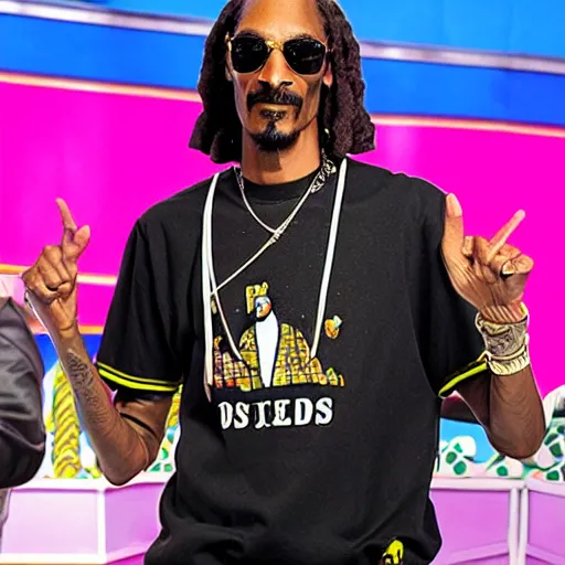 Image similar to snoop dogg on the price is right