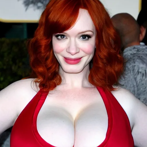 Prompt: christina hendricks with qi pao,