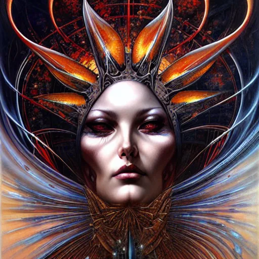 Image similar to Divine Chaos Engine by Karol Bak