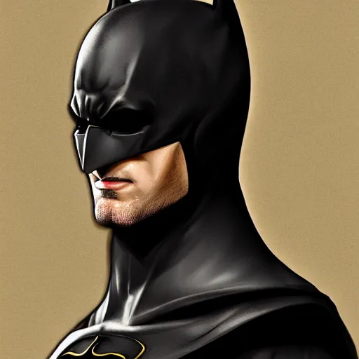 Prompt: portrait of tactical batman, intricate, photo real, elegant, highly detailed, centered, grungy, digital painting, artstation, concept art, smooth, sharp focus,