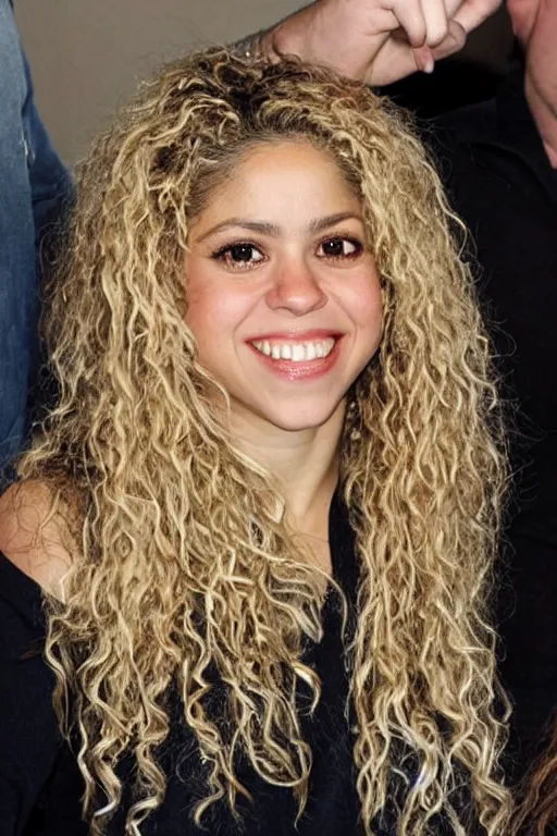 Image similar to shakira trying to get out of jail