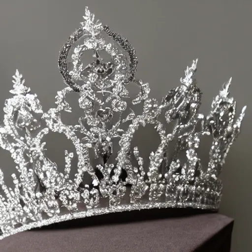 Image similar to dreamy tiara, realistic