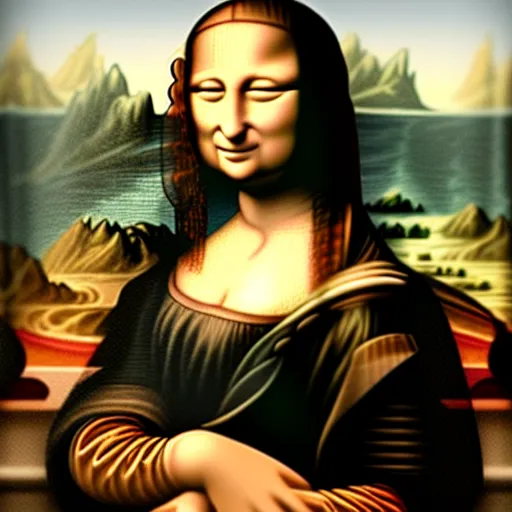 Prompt: photo of mona lisa as a real person