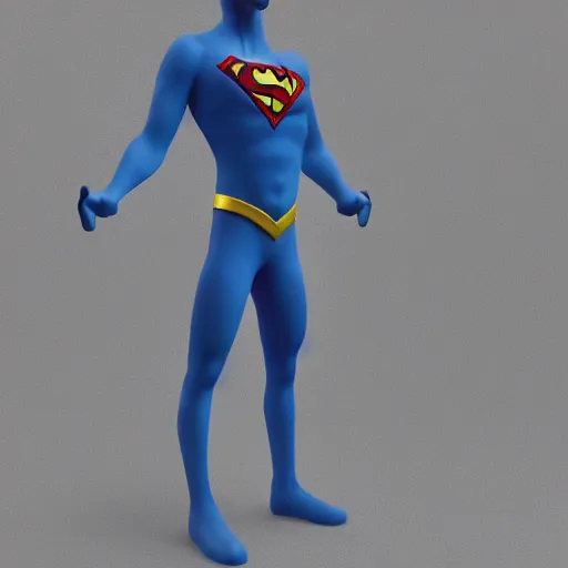 Prompt: The strongest superhero, 3D Render