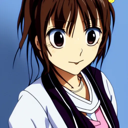 Prompt: professional portrait photograph, realistic photo of haruhi suzumiya from the anime the melancholy of haruhi suzumiya.