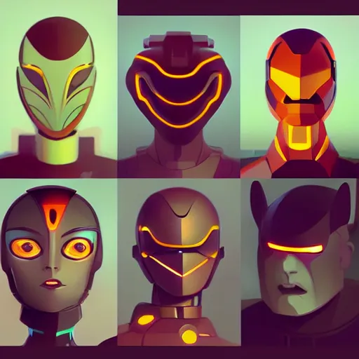 Image similar to face icon stylized minimalist metabots, loftis, cory behance hd by jesper ejsing, by rhads, makoto shinkai and lois van baarle, ilya kuvshinov, rossdraws global illumination