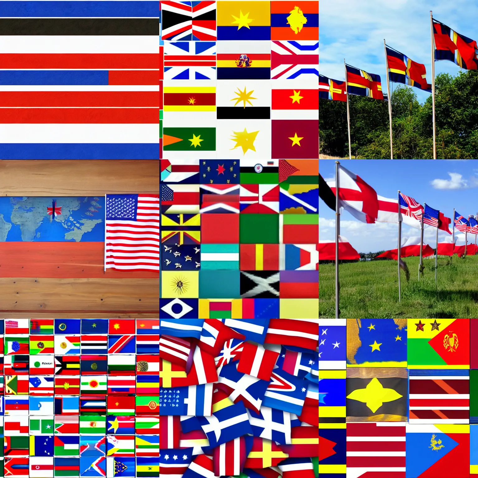 Prompt: country flags