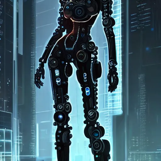 Prompt: Perfectly-Centered Full-body-Portrait of a Mechanical Cyberpunk Female Android, intricate, elegant, super highly detailed, professional digital painting, artstation, concept art, smooth, sharp focus, no blur, no dof, extreme illustration, Unreal Engine 5, Photorealism, HD quality, 8k resolution, cinema 4d, 3D, beautiful, cinematic, art by artgerm and greg rutkowski and alphonse mucha and loish and WLOP