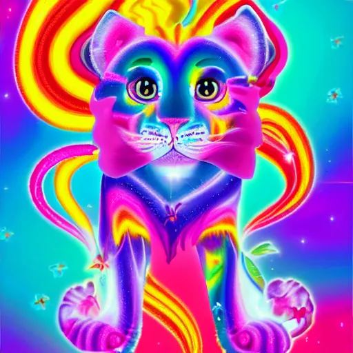 Image similar to mashup by lisa frank