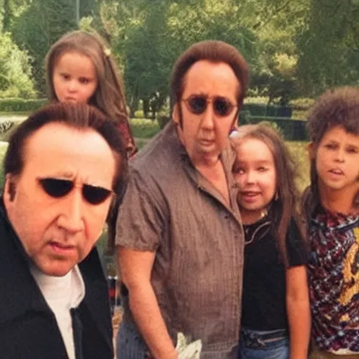 Image similar to Nicolas Cage Family Reunion