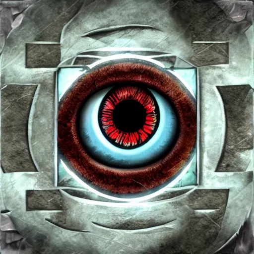 Image similar to eye of war god