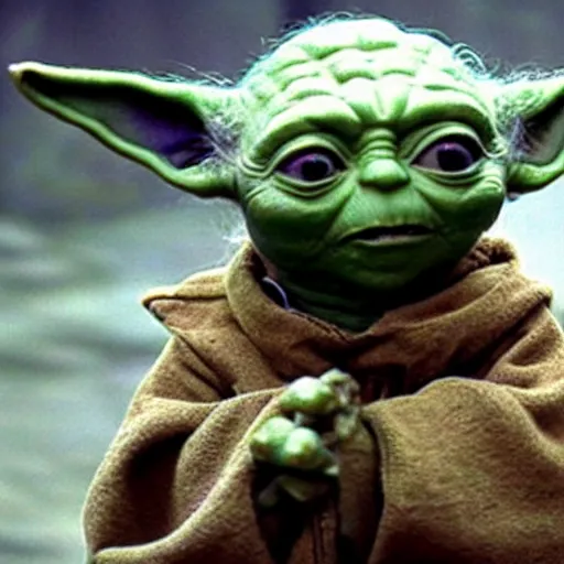 Prompt: yoda without ears
