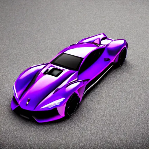 Image similar to a purple sports car shaped like a Xiphosura, ribs, scales, plates, octane engine, hd