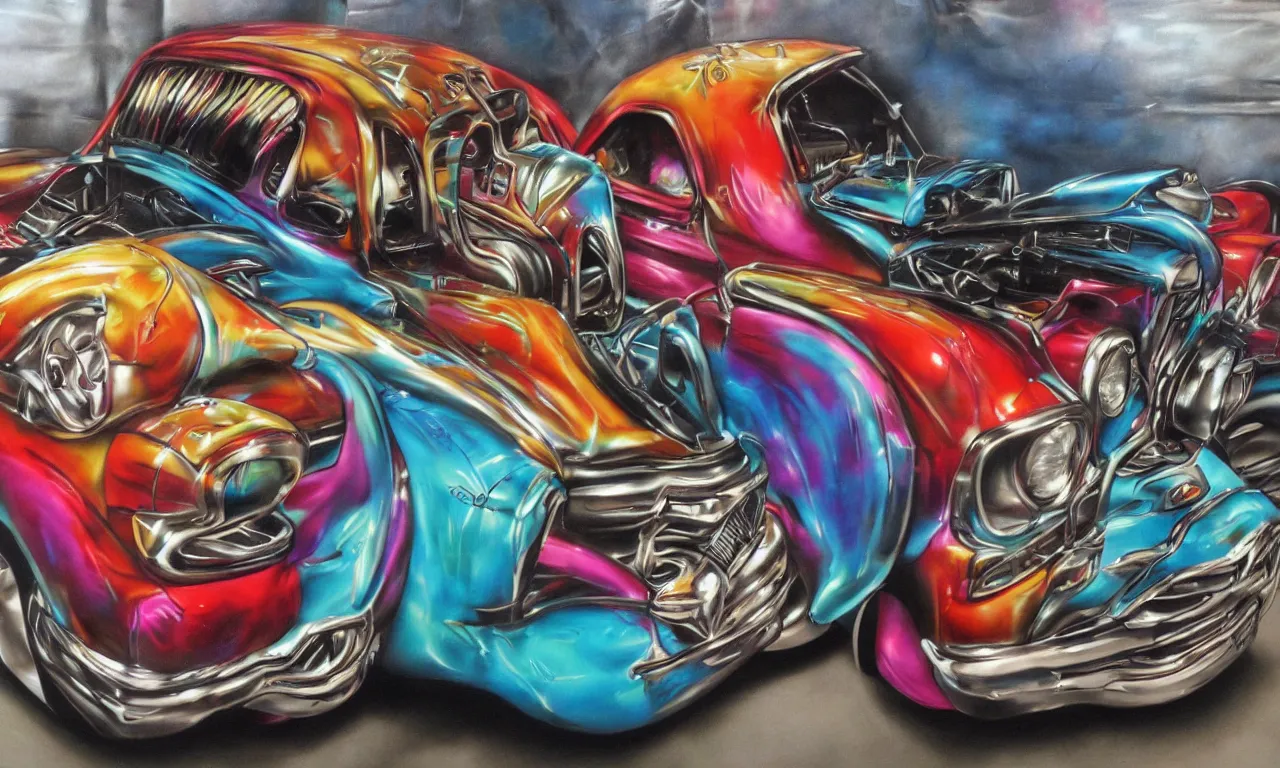 Image similar to Chicano Airbrush Lowrider Art