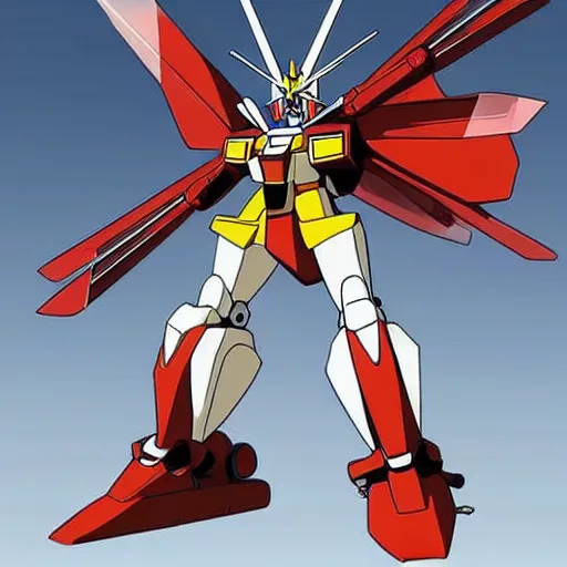 Image similar to dutch windmill gundam gundam in anime