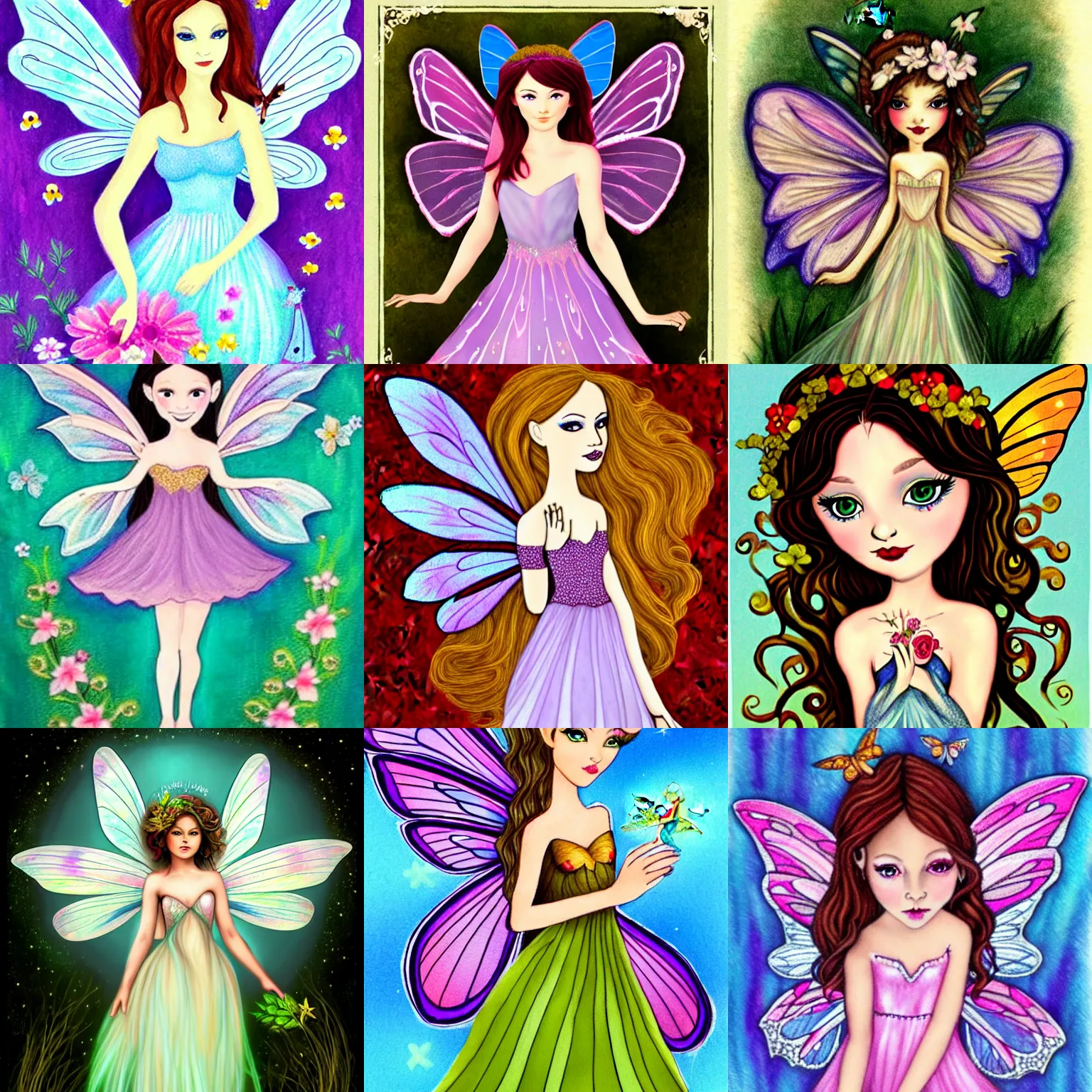Prompt: beautiful fairy in the style of amy brown