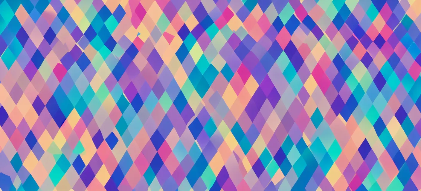 Image similar to large low poly geometric pastel colors desktop wallpaper