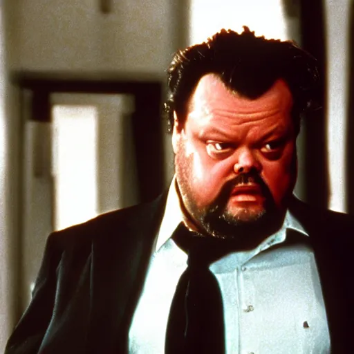 Prompt: A film still of Orson Welles in Reservoir Dogs (1992)