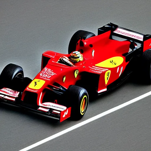 Image similar to ferrari formula 1 by kym illman