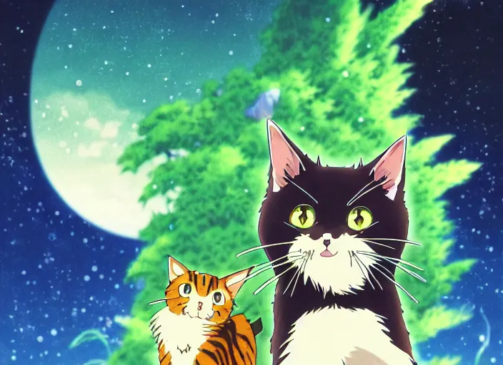 anime, cat and animeedit - image #7870181 on