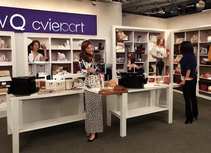 Prompt: qvc tv show product showcase