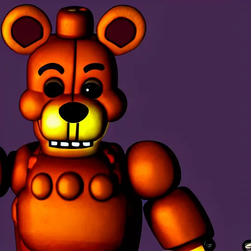 freddy fazbear from fnaf in tokyo ghoul anime, 4 k,, Stable Diffusion